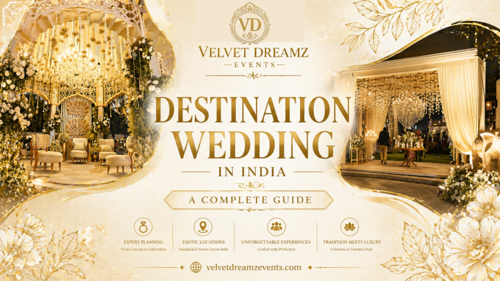 Destination Wedding in India: A Complete Guide by Velvet Dreamz Events